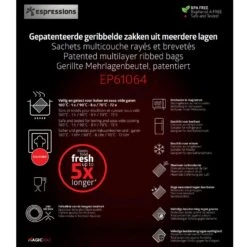 Espressions Vacumeerzakken 40 X 30 Cm - 50 Stuks -Keuken Kwaliteitswinkel EP61064 621c98191e4470.77678072