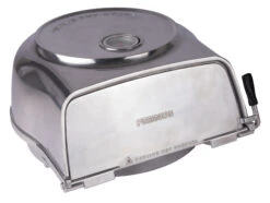 Fernus & Friends Pizza Oven - Voor Fornuis - Pure Polished Aluminium - Voor ø 26 Cm Pizza's -Keuken Kwaliteitswinkel Fernus zilver 1