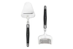 Laguiole Style De Vie Kaasschaaf & Rasp -Keuken Kwaliteitswinkel Kaasschaafset Premium line zwart vr kl 2 1