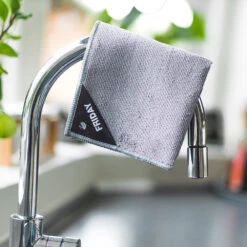 Klud Vaatdoekjes Grijs 30 X 30 - 7 Stuks -Keuken Kwaliteitswinkel Klud microvezel vaatdoekjes grijs set van 7 5700002039033 37