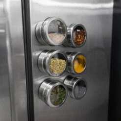 Blackwell Kruidenpotjes Magnetisch - Inclusief 6 Potjes - RVS 11 Blackwell Kruidenpotjes Magnetisch - Inclusief 6 Potjes - RVS -Keuken Kwaliteitswinkel Kruidenpotjes 1