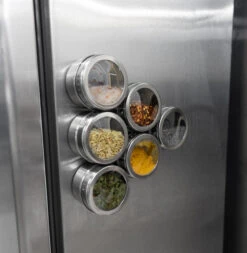 Blackwell Kruidenpotjes Magnetisch - Inclusief 9 Potjes - RVS 10 Blackwell Kruidenpotjes Magnetisch - Inclusief 9 Potjes - RVS -Keuken Kwaliteitswinkel Kruidenpotjes 4