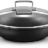 Le Creuset Hapjespan Met Deksel - Les Forgées TNS - ø 26 Cm / 2.7 Liter - Standaard Anti-aanbaklaag