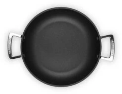 Le Creuset Hapjespan Met Deksel - Les Forgées TNS - ø 26 Cm / 2.7 Liter - Standaard Anti-aanbaklaag -Keuken Kwaliteitswinkel LC 20190624 ZS PS FS 51107260010502 005