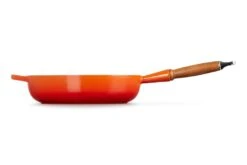 Le Creuset Hapjespan Signature - Oranjerood - ø 28 Cm / 3.6 Liter- Geëmailleerde Anti-aanbaklaag -Keuken Kwaliteitswinkel LC 20210721 HL PS FS 20259280900422 003