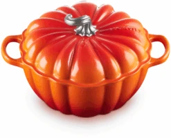 Le Creuset Braadpan Signature - Pompoen - Oranjerood - ø 24 Cm / 3.7 Liter -Keuken Kwaliteitswinkel LC 20220602 HL PS FS 21238240902430 002