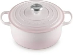 Le Creuset Braadpan Signature - Shell Pink - ø 24 Cm / 4.2 Liter