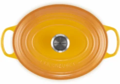 Le Creuset Braadpan Signature - Ovaal - Nectar - ø 29 Cm / 4.7 Liter -Keuken Kwaliteitswinkel LC 20220720 HL PS FS 21178296724430 004