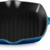 Le Creuset Grillpan Signature - Azure - 26 X 26 Cm - Geëmailleerde Anti-aanbaklaag