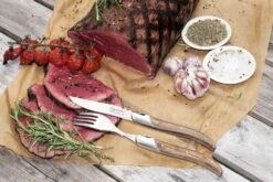 Laguiole Style De Vie Steakvorken Luxury Line Olijfhout 6 Stuks -Keuken Kwaliteitswinkel Laguiole Luxury Line vorken olijfhout sf gr 7