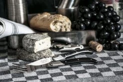 Laguiole Style De Vie Steakvorken Luxury Line Zwart Ebbenhout 6 Stuks -Keuken Kwaliteitswinkel Laguiole Luxury line steakmessen zwart ebbenhout sf gr 6