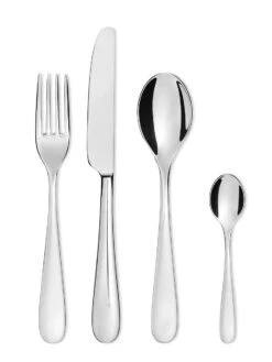 Alessi Bestekset Nuovo Milano - 5180S24 - 24-delig / 6 Personen - Door Ettore Sottsass -Keuken Kwaliteitswinkel M 01 5180S24 1648x 1