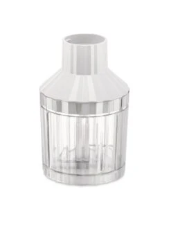 Alessi Staafmixer Set Plissé - Wit - Michele De Lucchi - MDL10S W -Keuken Kwaliteitswinkel MDL10 TRIT W