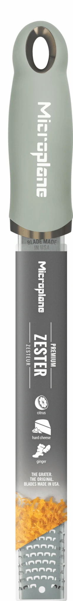 Microplane Rasp Premium Classic - Fijn - Sage Green -Keuken Kwaliteitswinkel Microplane Premium Classic 46723 Zester Sage Green decall