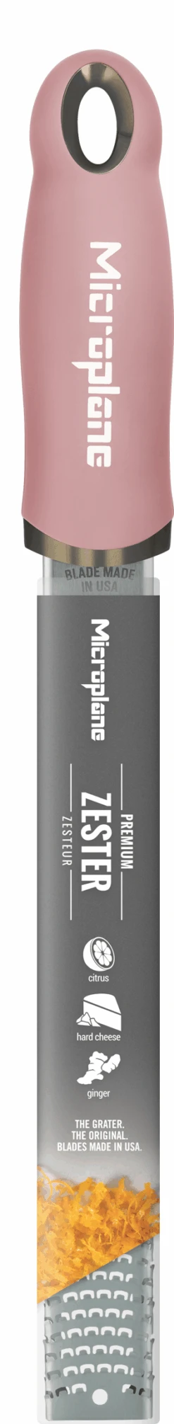 Microplane Rasp Premium Classic - Fijn - Dusty Rose -Keuken Kwaliteitswinkel Microplane Premium Classic 46923 Zester Dusty Rose decall