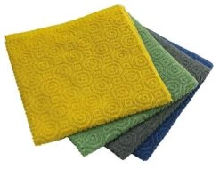 KOOK Keukenhanddoek Inka Blauw 50 X 50 Cm -Keuken Kwaliteitswinkel R19.434567 6 1