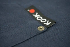 KOOK Keukenschort Recycled Donkerblauw 90 X 70 Cm -Keuken Kwaliteitswinkel R21.094