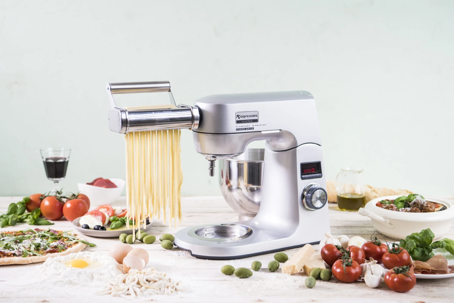 Espressions Keukenmachine MixMaster Combo - 12 Standen - 4.5 Liter 3 Espressions Keukenmachine MixMaster Combo - 12 Standen - 4.5 Liter - Afbeelding 3