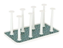 Sareva Afdruiprek Glazen / Flessendroger - Wit - 8 Glazen -Keuken Kwaliteitswinkel Sareva Glazenhouders 10