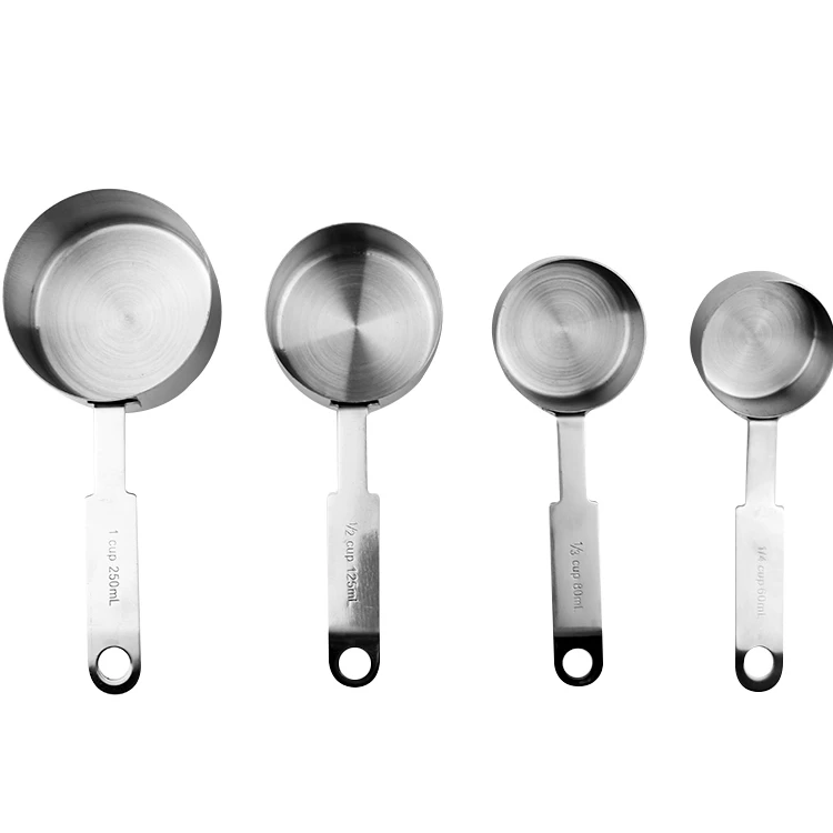 Sareva Maatschepjes - RVS - 4-delig 5 Sareva Maatschepjes - RVS - 4-delig - Afbeelding 5