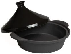 Blackwell Tajine Gietijzer - Zwart - ø 30 Cm / 3 Liter -Keuken Kwaliteitswinkel Tajine zwart groot 1