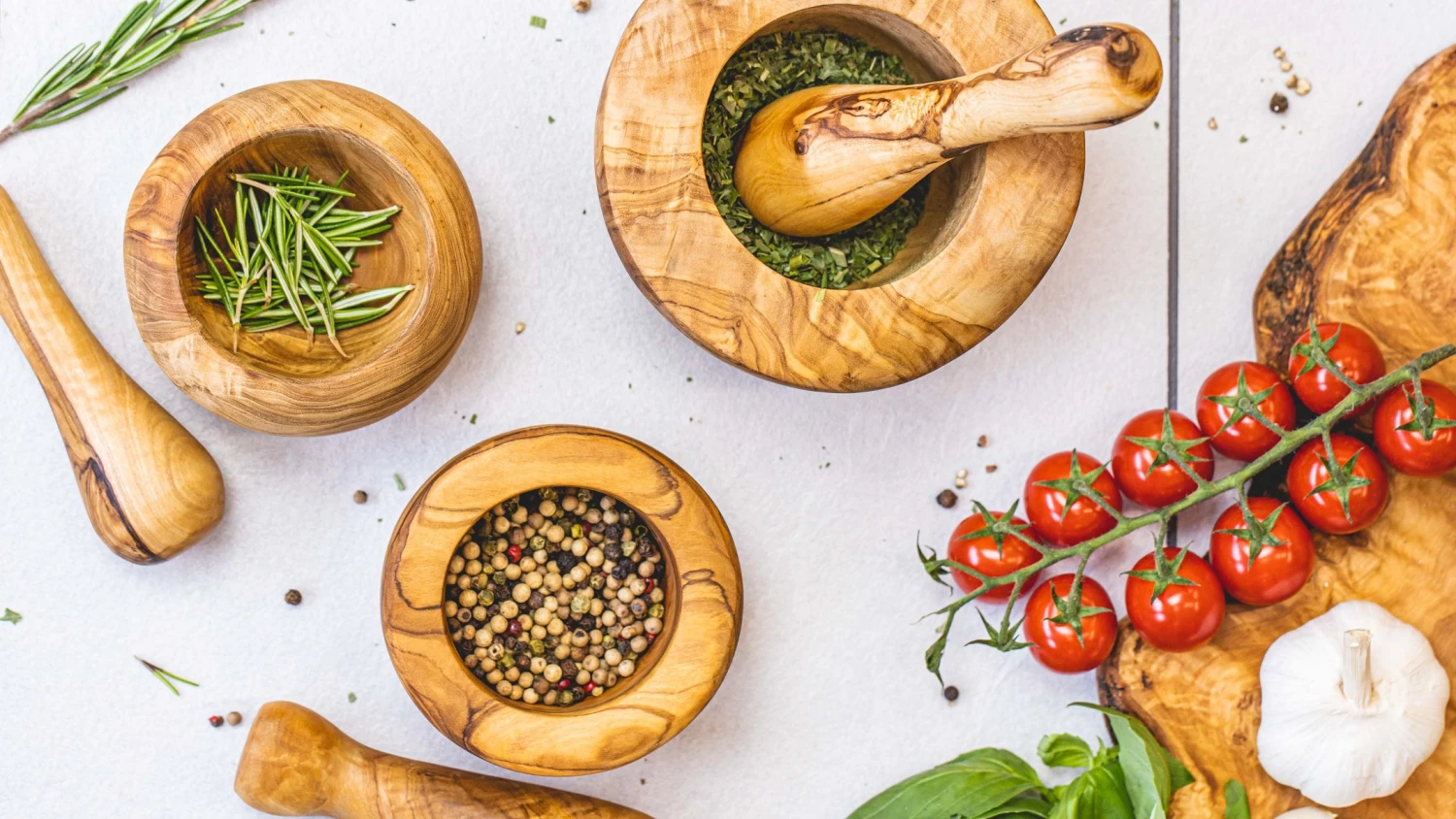 Jay Hill Vijzel Tunea - Olijfhout - ø 10 Cm 2 Jay Hill Vijzel Tunea - Olijfhout - ø 10 Cm - Afbeelding 2