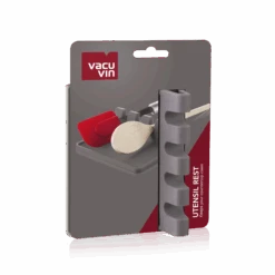Vacu Vin Lepelhouder - Grijs -Keuken Kwaliteitswinkel UtensilRest Grey Packshot VV9