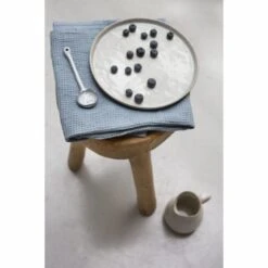 Walra Keukenhanddoek Cubes Uni Jeans Blauw 50 X 70 Cm -Keuken Kwaliteitswinkel WALRA TT DRYWITHCUBESUNI 50X70 JEANSBLUE SF scaled 1