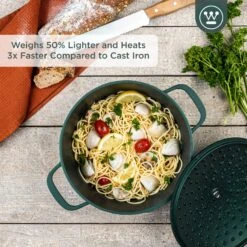 Westinghouse Braadpan Performance - Gracious Green - ø 28 Cm / 6.7 Liter 15 Westinghouse Braadpan Performance - Gracious Green - ø 28 Cm / 6.7 Liter -Keuken Kwaliteitswinkel WCCC0095024SG 2 1