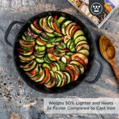 Westinghouse Hapjespan Performance - Blissful Black - ø 32 Cm / 5.8 Liter - Standaard Anti-aanbaklaag 15 Westinghouse Hapjespan Performance - Blissful Black - ø 32 Cm / 5.8 Liter - Standaard Anti-aanbaklaag -Keuken Kwaliteitswinkel WCCC0095L28BK 2 1