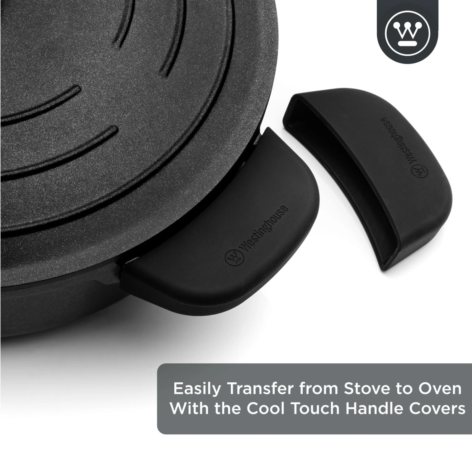 Westinghouse Hapjespan Performance - Blissful Black - ø 32 Cm / 5.8 Liter - Standaard Anti-aanbaklaag 2 Westinghouse Hapjespan Performance - Blissful Black - ø 32 Cm / 5.8 Liter - Standaard Anti-aanbaklaag - Afbeelding 2