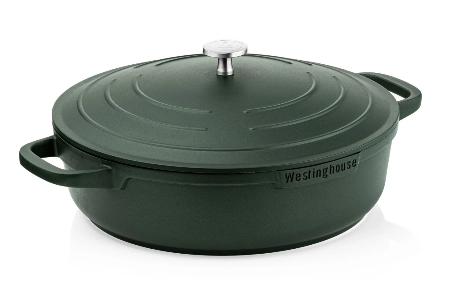 Westinghouse Hapjespan Performance - Gracious Green - ø 32 Cm / 5.8 Liter - Standaard Anti-aanbaklaag 1 Westinghouse Hapjespan Performance - Gracious Green - ø 32 Cm / 5.8 Liter - Standaard Anti-aanbaklaag