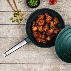 Westinghouse Wokpan Performance - Gracious Green - ø 28 Cm - Standaard Anti-aanbaklaag -Keuken Kwaliteitswinkel WCCW0095028SG 14 1