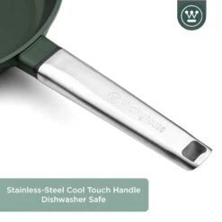 Westinghouse Wokpan Performance - Gracious Green - ø 28 Cm - Standaard Anti-aanbaklaag -Keuken Kwaliteitswinkel WCCW0095028SG 5 1
