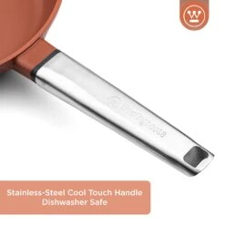Westinghouse Grillpan Performance - Rebel Red - 28 X 28 Cm - Standaard Anti-aanbaklaag -Keuken Kwaliteitswinkel WCFP0095G28OR 5