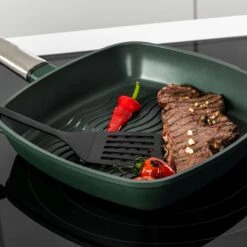 Westinghouse Grillpan Performance - Gracious Green - 28 X 28 Cm - Standaard Anti-aanbaklaag 18 Westinghouse Grillpan Performance - Gracious Green - 28 X 28 Cm - Standaard Anti-aanbaklaag -Keuken Kwaliteitswinkel WCFP0095G28SG 10