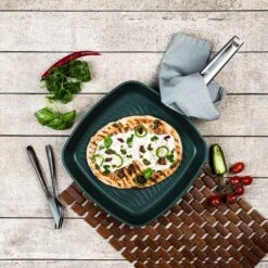 Westinghouse Grillpan Performance - Gracious Green - 28 X 28 Cm - Standaard Anti-aanbaklaag 19 Westinghouse Grillpan Performance - Gracious Green - 28 X 28 Cm - Standaard Anti-aanbaklaag -Keuken Kwaliteitswinkel WCFP0095G28SG 8