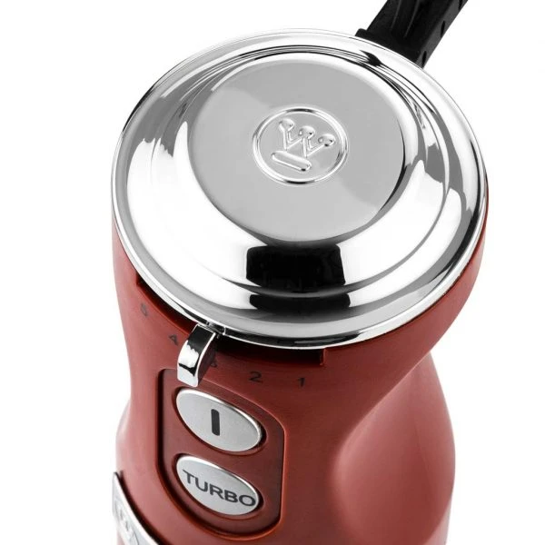 Westinghouse Staafmixer Retro Collections - 600 W - Cranberry Red - WKHBS270RD 4 Westinghouse Staafmixer Retro Collections - 600 W - Cranberry Red - WKHBS270RD - Afbeelding 4