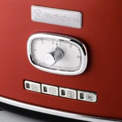 Westinghouse Broodrooster Retro Collections - 2 Sleuven - Cranberry Red - WKTTB857RD 9 Westinghouse Broodrooster Retro Collections - 2 Sleuven - Cranberry Red - WKTTB857RD -Keuken Kwaliteitswinkel WKTTB857RD Retro 2 Slice Toaster 2