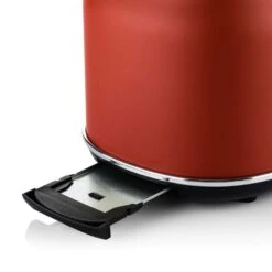 Westinghouse Broodrooster Retro Collections - 2 Sleuven - Cranberry Red - WKTTB857RD 8 Westinghouse Broodrooster Retro Collections - 2 Sleuven - Cranberry Red - WKTTB857RD -Keuken Kwaliteitswinkel WKTTB857RD Retro 2 Slice Toaster 4