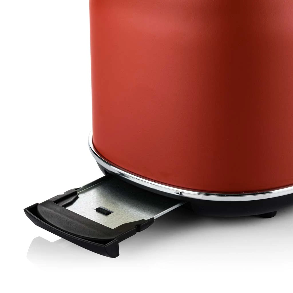 Westinghouse Broodrooster Retro Collections - 2 Sleuven - Cranberry Red - WKTTB857RD 3 Westinghouse Broodrooster Retro Collections - 2 Sleuven - Cranberry Red - WKTTB857RD - Afbeelding 3