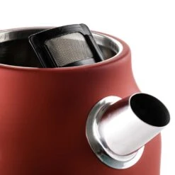 Westinghouse Waterkoker Retro Collections - 2200 W - Cranberry Red - 1.7 Liter - WKWKH148RD -Keuken Kwaliteitswinkel WKWK148RD Retro Kettle 4