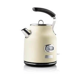 Westinghouse Waterkoker Retro Collections - 2200 W - Vanilla White - 1.7 Liter - WKWKH148WH -Keuken Kwaliteitswinkel WKWK148WH Retro Kettle 1
