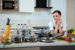 Westinghouse Koekenpan Black Signature - ø 24 Cm - Standaard Anti-aanbaklaag -Keuken Kwaliteitswinkel Westinghouse Black Signature Sfeer 2