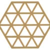 Zone Denmark Pannenonderzetter Triangles - Khaki - 16 X 14 Cm