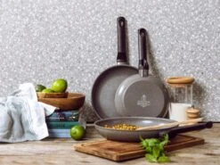 BK Koekenpan Granite Aluminium - ø 24 Cm - Keramische Anti-aanbaklaag -Keuken Kwaliteitswinkel bd3fcad2eaf4409f4406772212d0176024de1449 BK Inductiekoken PH00636 024 2