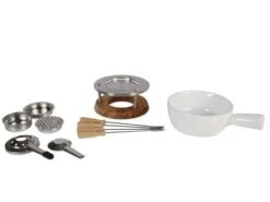 Boska Fondueset - 4 Personen - Wit -Keuken Kwaliteitswinkel boska fondue set bianco 5