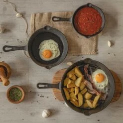 Blackwell Koekenpan - Gietijzer - ø 25 Cm - Zonder Anti-aanbaklaag -Keuken Kwaliteitswinkel jh gietijzer 002 2 2