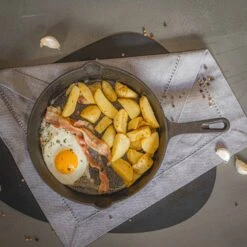 Blackwell Koekenpan - Gietijzer - ø 25 Cm - Zonder Anti-aanbaklaag -Keuken Kwaliteitswinkel jh gietijzer 002 7