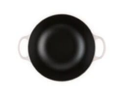 Le Creuset Braadpan Signature - Marmite - Shell Pink - ø 24 Cm / 3.1 Liter -Keuken Kwaliteitswinkel le creuset braadpan marmite shell pink 24cm 2